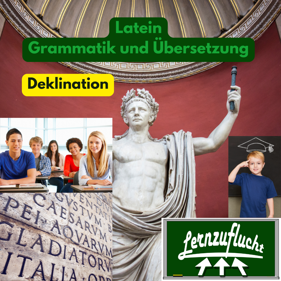 Latein Grammatik Übersetzung Deklination