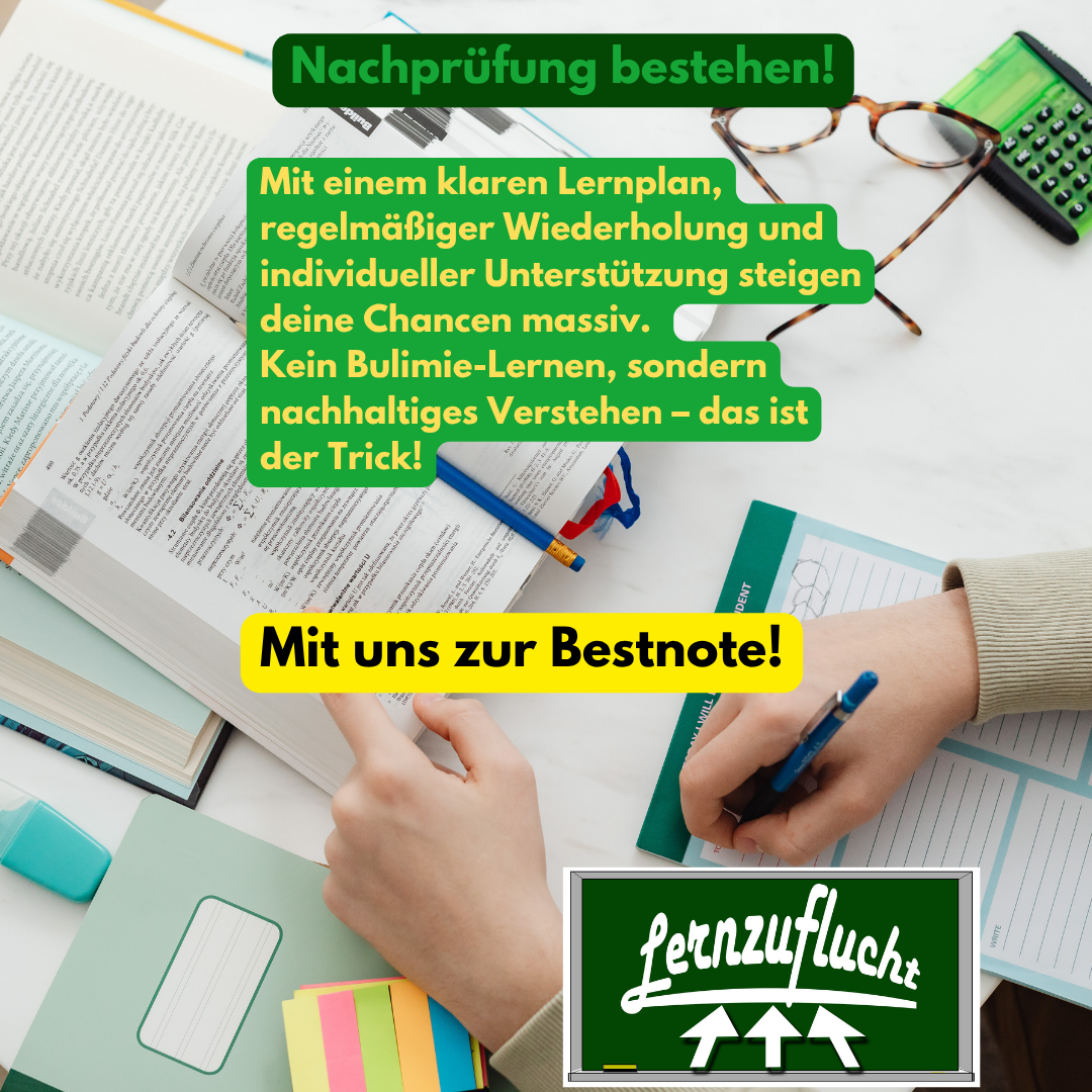 Nachprüfung Nachhilfe Hagen