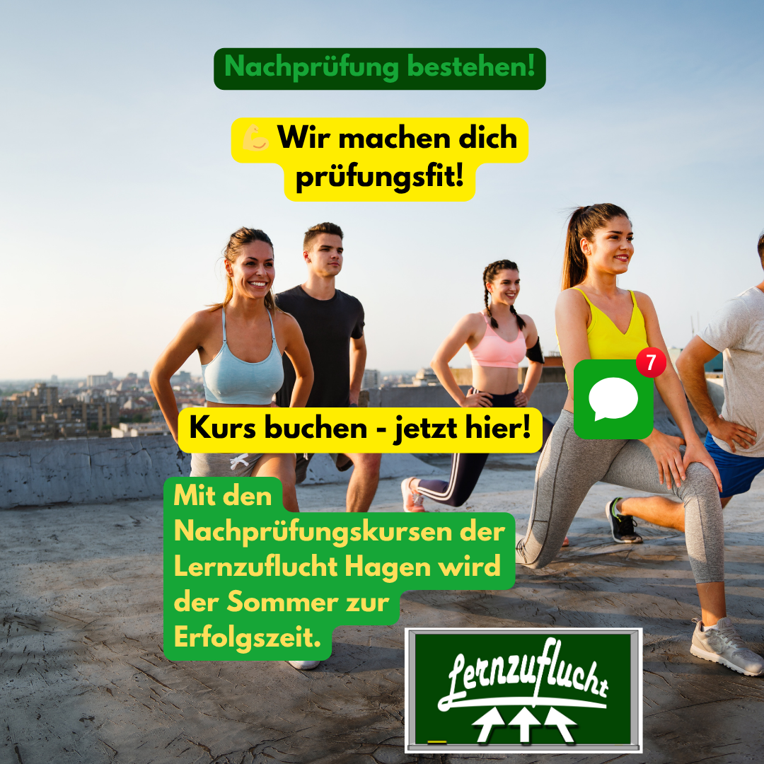 Nachprüfung Nachhilfe Hagen