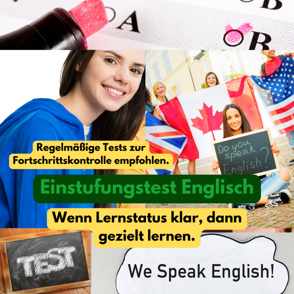 Einstufungstest Übersicht Englisch - Lernzuflucht Hagen Nachhilfe