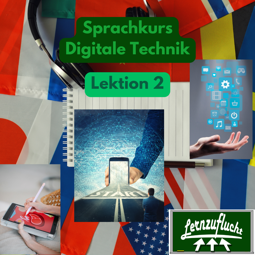 Deutsch Sprachkurs Lektion 2 Digitale Technik