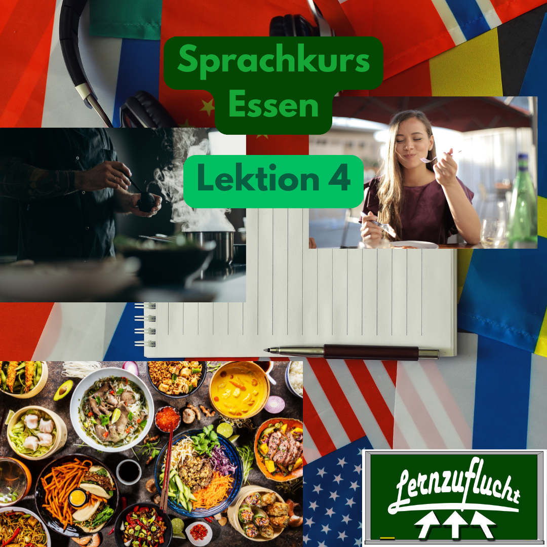 Deutsch Sprachkurs Lektion 4 Essen