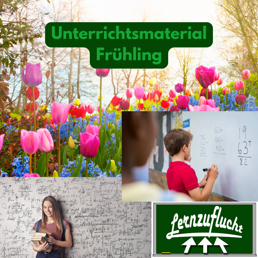 Unterrichtsmaterial Frühling Mathe