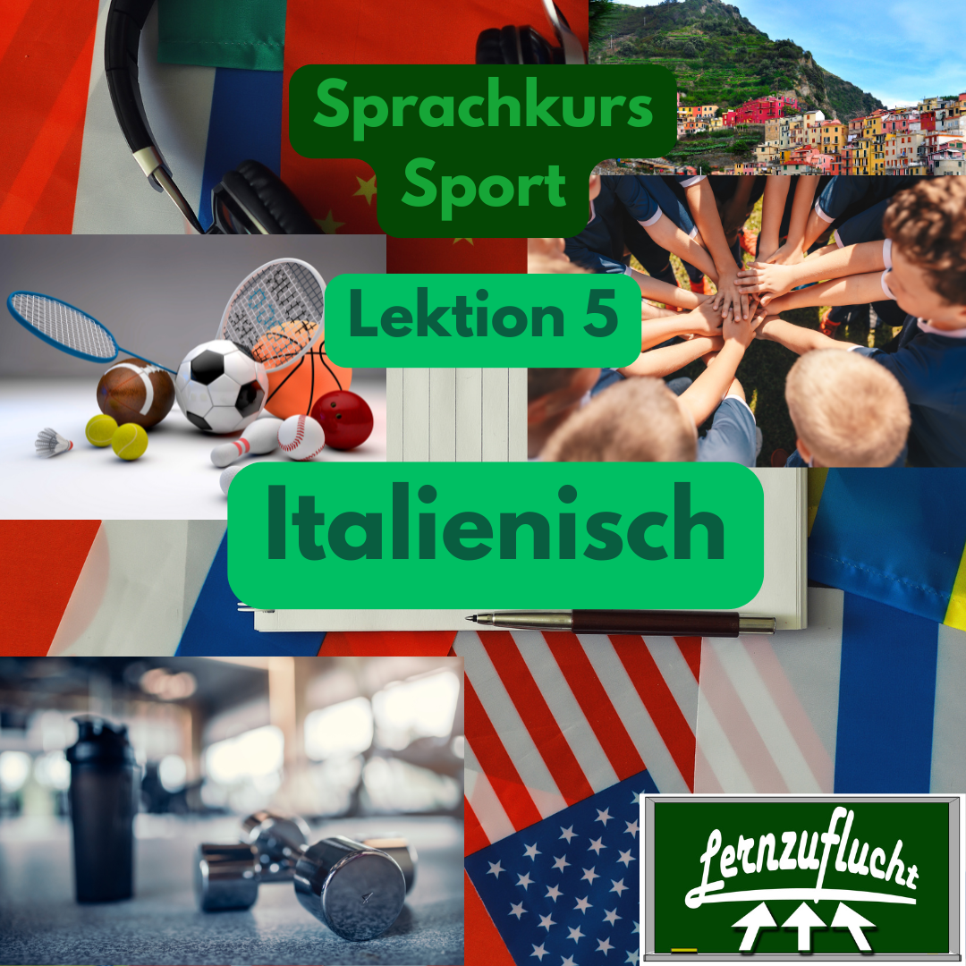 Italienisch Sprachkurs Lektion 5 Sport