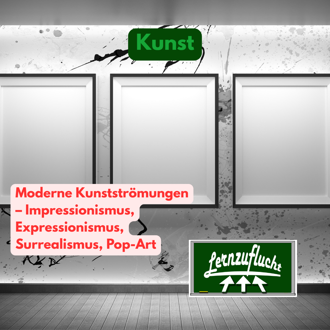 Kunst Moderne Kunstströmungen